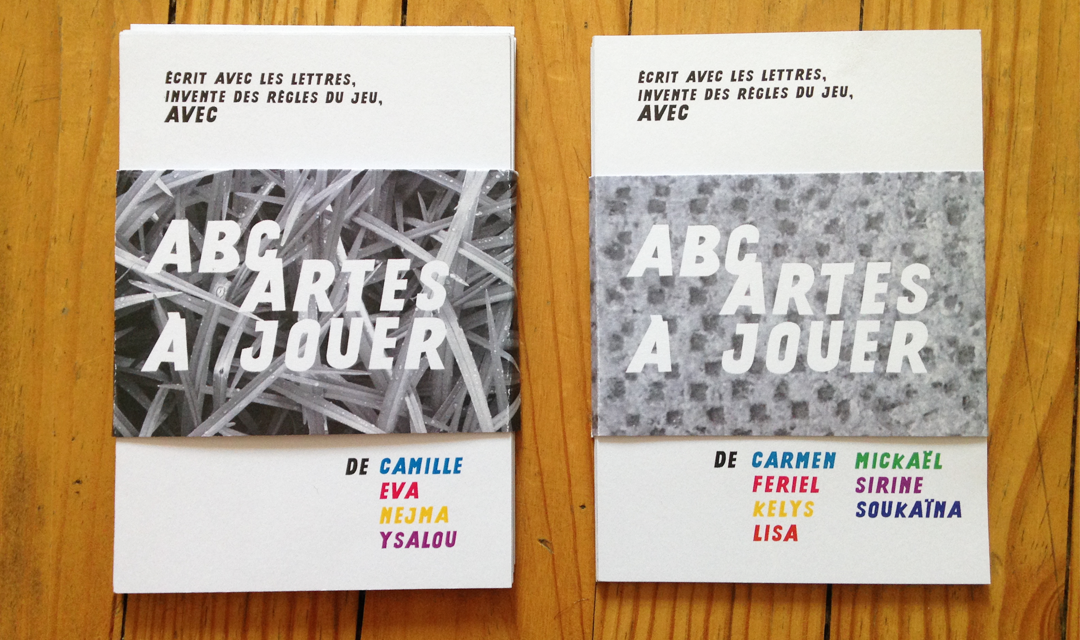 Atelier — ABCartes à jouer