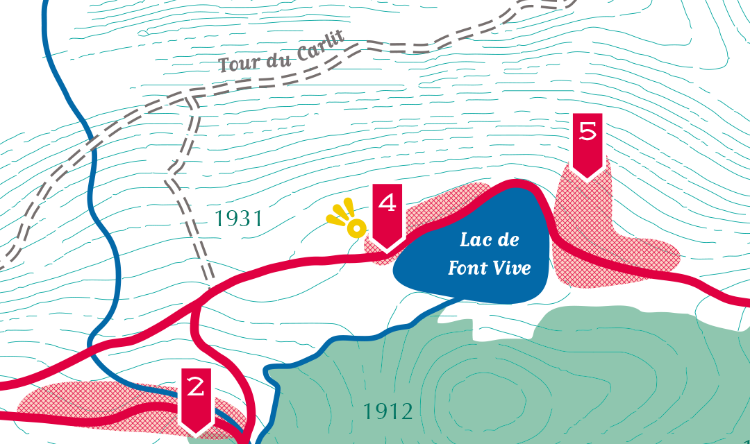 Carte — Sentier des Encantades