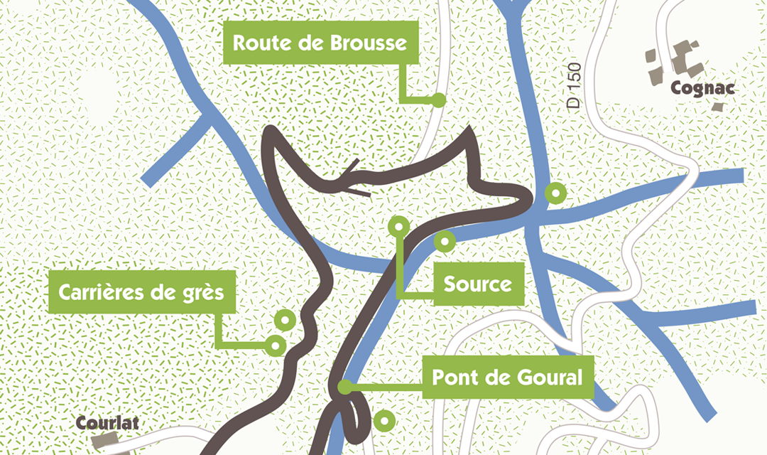 Carte — Sentier Noailhac