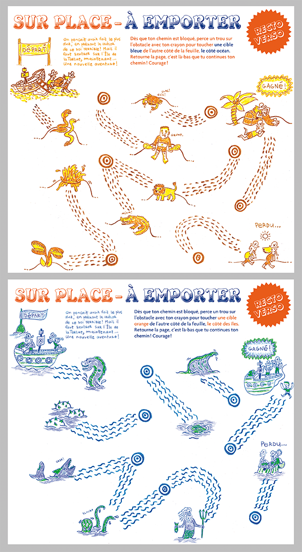 Sur place/À emporter